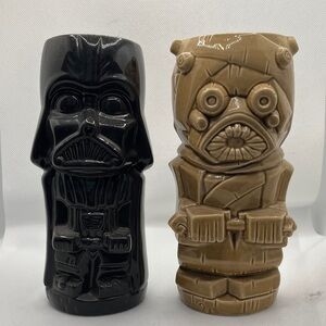 Collectable Geeki Tikis Darth Vader, Tauntaun, Ewok & Tusken Raider